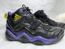 Load image into Gallery viewer, adidas Top Ten 2000 Lakers Basketball Shoes Black Purple Gold Men's Size 10