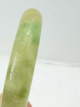 Load image into Gallery viewer, Natural Grade Green and Yellow Jadeite Jade Bangle Bracelet