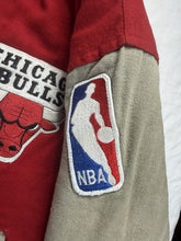 Charger l'image dans la galerie, 90s Vintage Chicago Bulls NBA Varsity Bomber Jacket by Sportsline – Men's Large