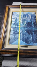 Charger l'image dans la galerie, Christine White Loberg "Yosemite Falls – Winter's Reward" Limited Edition Print 12/100 – Framed