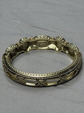 गैलरी व्यूवर में इमेज लोड करें, HEIDI DAUS Grand Slam Golden Shadow Crystal Deco Bracelet Large #9
