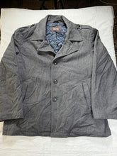 Load image into Gallery viewer, Michael Kors Men’s XXL Gray Wool Button Down Insulated Peacoat — Gray Wool