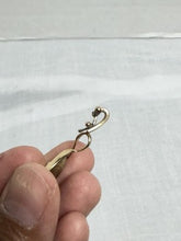 Load image into Gallery viewer, Vintage 14K Yellow Gold Tiger's Eye Teardrop Pendant — Signed American Fine Jewelry