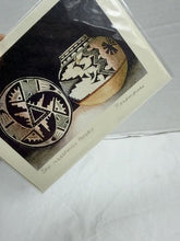 Load image into Gallery viewer, Vintage San Ildefonso Pueblo Pottery Art Card By Rosemarie