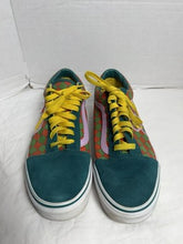 Load image into Gallery viewer, The Simpsons x Vans Old Skool sneakers — Moe's Tavern green suede, men's size 10
