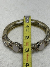 Charger l'image dans la galerie, Heidi Daus "Grand Slam" Crystal Deco Bracelet in a pink and champagne colorway.