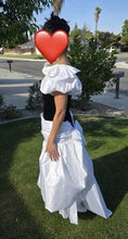 Load image into Gallery viewer, Vintage Whats Up by Carol Black Velvet-bodice Gown Size 8