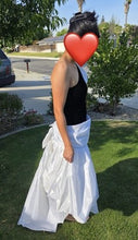 Load image into Gallery viewer, Vintage Whats Up by Carol Black Velvet-bodice Gown Size 8