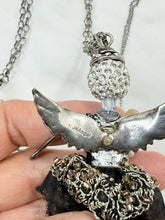 将图片加载到图库查看器,Vintage Jacqueline Kent Charmed Angel Pendant Necklace Collection Set of 3