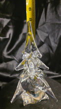 Load image into Gallery viewer, Vintage 1976 Sigma Taste Setter Full Lead Crystal Christmas Tree | 8 Inch Hand-Cut Faceted Branches | Flawless Condition | Japanese 24% Lead Prism Holiday Heirloom