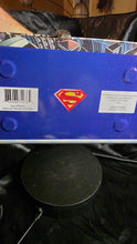 将图片加载到图库查看器,Vandor Superman DC Comics Metal Lunch Box Retro Superhero Tote Tin