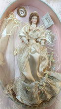 Load image into Gallery viewer, Franklin Mint Elaine Gibson Girl Wedding Shadow Box Doll w/ COA