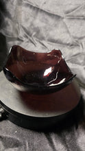 Load image into Gallery viewer, Mid-Century Amethyst Art Glass Freeform Bowl – MCM Murano-Style Sculptural Catchall Dish