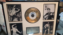 Load image into Gallery viewer, Elvis Presley “Follow That Dream” 24kt Gold-Plated Record Commemorative Framed Display with Photo Collage & Lyric Plaque