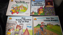 Load image into Gallery viewer, Vintage 1988 Magic Castle Readers Collection — 24 Hardcover Children’s Books by Jane Belk Moncure — Child’s World Library Set