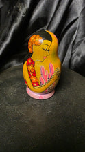 Load image into Gallery viewer, Hand-Painted Russian Matryoshka Nesting Dolls “Hawaii Girl” Set – Signed Ivashina & N. Gurgeiff – Made in Russia