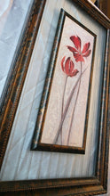 Cargar imagen en el visor de la galería, Framed Anne Darnell “Lovely I” Floral Botanical Print Ornate Double Frame Art