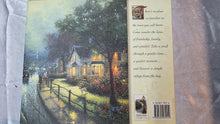 将图片加载到图库查看器,Vintage Thomas Kinkade “Hometown Memories” Hardcover Book 1998 Lighted Path Collection