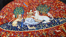 Load image into Gallery viewer, 1978 Haviland Limoges La Dame à la Licorne Sight Plate No.2 Unicorn Tapestry