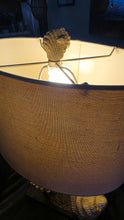 Load image into Gallery viewer, Coastal Seashell Table Lamp Scallop Shell Starfish Nautical Decor