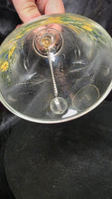 गैलरी व्यूवर में इमेज लोड करें, Vintage Avon 1990 Butterfly Floral Lead Crystal Bell Hand Painted