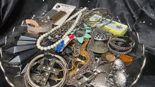 将图片加载到图库查看器,Vintage Costume Jewelry Bundle Lot with Statement Cross Pearls Charms Bundle 1