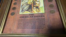 Load image into Gallery viewer, Framed Indian Head Penny Collection The American Indian 1901–1907 Coin Set