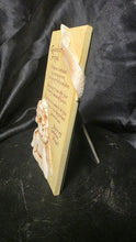 将图片加载到图库查看器,Guardian Angel Inspirational Plaque Art in Stone Style Cherub Relief