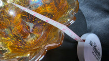 将图片加载到图库查看器,Vintage Indiana Glass Loganberry Carnival Bowl Marigold Iridescent Ruffled Edge