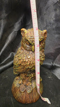 Charger l'image dans la galerie, Harvest Goods Owl Figurine Rustic Woodland Decor Nature Inspired Sculpture