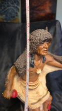 将图片加载到图库查看器,Vintage Buffalo Dancer Figurine Native American Ceremonial Sculpture