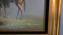 Cargar imagen en el visor de la galería, John Stanford Western Cowboys Early Ride Original Oil Painting Framed