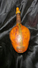 Load image into Gallery viewer, Vintage Italian Leather Wrapped Duck Decanter Barware Bottle