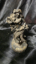 Load image into Gallery viewer, Vintage Hawaii Hula Girl Figurine Tiki Style Resin Souvenir Statue