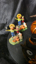 将图片加载到图库查看器,Rustic Fall Decor Bundle Owl Sitter Pumpkin Scarecrow Figurines