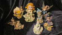 गैलरी व्यूवर में इमेज लोड करें, Vintage Fairy Figurine Collection Bundle Whimsical Fantasy Decor Lot
