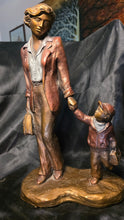 Load image into Gallery viewer, Austin Productions Mommy & Me Sculpture Alice Heath Bronze Finish 15.5in 1993