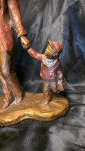 Load image into Gallery viewer, Austin Productions Mommy & Me Sculpture Alice Heath Bronze Finish 15.5in 1993