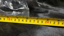 Load image into Gallery viewer, Vintage Heavy Clear Glass Elephant Figurine Paperweight With Raised Trunk