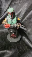 Load image into Gallery viewer, Star Wars Boba Fett Cable Guy Controller Holder Desk Display Statue