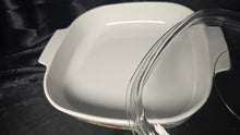 Load image into Gallery viewer, Vintage CorningWare Le Romarin A-10-B Casserole Dish with Pyrex Lid