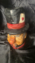 Cargar imagen en el visor de la galería, Vintage W.C. Fields Chalkware Bust Planter Vase Cigar Holder Statue