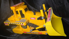Load image into Gallery viewer, Tonka Mighty Motorized Bulldozer 3209 Working Lights Sounds 15"