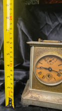 Load image into Gallery viewer, Antique Friedrich Mauthe German Musical Carriage Clock w Key