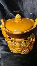 Load image into Gallery viewer, Vintage Benjamin Franklin Character Teapot Japan Brown Ceramic