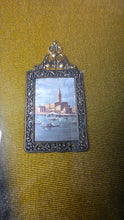 Load image into Gallery viewer, Vintage Mid Century Shadow Box Wall Art Romantic Cameo Frame