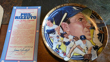 Load image into Gallery viewer, The Unforgettable Phil Rizzuto Collector Plate w/ COA & Original Box