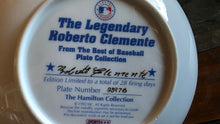 Load image into Gallery viewer, The Remarkable Johnny Bench Limited Edition Collector Plate with COA