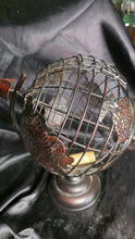 Load image into Gallery viewer, Epic Products Corks of the World Rotating Globe Wine Cork Cage Holder