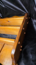 Load image into Gallery viewer, Handcrafted Rustic Wooden Wall Shelf Spice Rack w/ Drawer Country Farmhouse Display Shelf